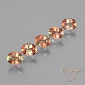 Gemme di Andalusite Multicolore naturale da 2.18 ct, Ovale, VS