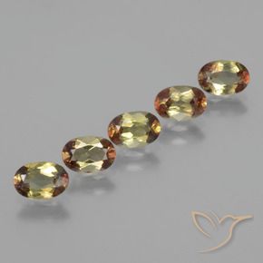 Gemme di Andalusite Multicolore naturale da 2.80 ct, Ovale, VS