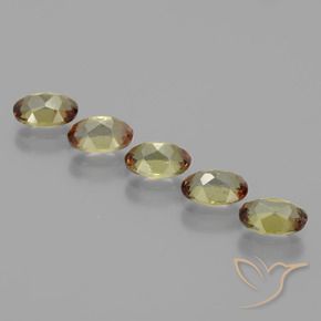 Gemme di Andalusite Multicolore naturale da 2.80 ct, Ovale, VS
