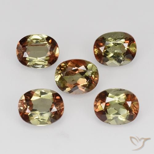 Gemme di Andalusite Multicolore naturale da 2.06 ct, Ovale, VS
