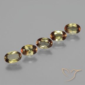 Gemme di Andalusite Multicolore naturale da 2.40 ct, Ovale, VS