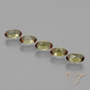 Gemme di Andalusite Multicolore naturale da 2.40 ct, Ovale, VS