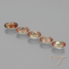 Gemme di Andalusite Multicolore naturale da 2.14 ct, Ovale, VS