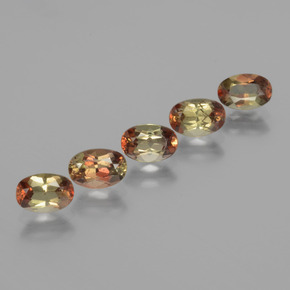 Gemme di Andalusite Multicolore naturale da 2.62 ct, Taglio ovale, VS