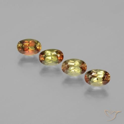 Gemme di Andalusite Multicolore naturale da 2.27 ct, Ovale, VS