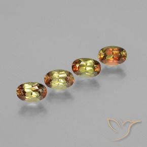 Gemme di Andalusite Multicolore naturale da 2.27 ct, Ovale, VS