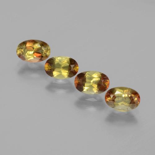Gemme di Andalusite Multicolore naturale da 2.03 ct, Taglio ovale, VS