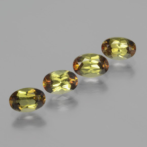 Gemme di Andalusite Multicolore naturale da 2.12 ct, Taglio ovale, VS