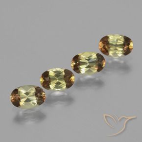 Gemme di Andalusite Multicolore naturale da 1.76 ct, Ovale, VS