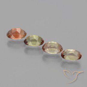 Gemme di Andalusite Multicolore naturale da 2.14 ct, Ovale, VS