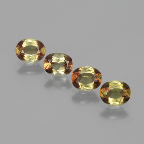 Gemme di Andalusite Multicolore naturale da  ct, Taglio ovale, VS