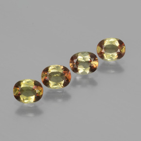 Gemme di Andalusite Multicolore naturale da  ct, Taglio ovale, VS