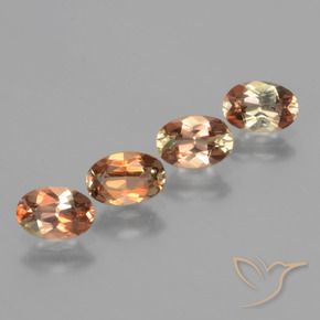 Gemme di Andalusite Multicolore naturale da 1.91 ct, Ovale, VS