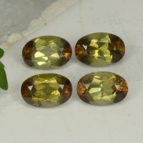 Gemme di Andalusite Multicolore naturale da 2.18 ct, Taglio ovale, VS