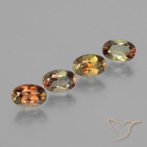 Gemme di Andalusite Multicolore naturale da 2.11 ct, Ovale, VS