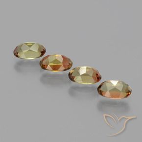 Gemme di Andalusite Multicolore naturale da 2.11 ct, Ovale, VS
