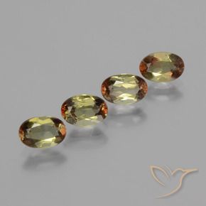 Gemme di Andalusite Multicolore naturale da 1.97 ct, Ovale, VS