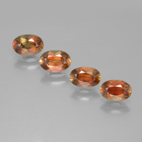 Andalusite naturale arancione da  ct, taglio ovale, VS