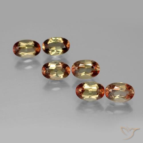 Gemme di Andalusite Multicolore naturale da 2.95 ct, Ovale, VS