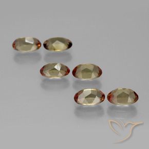 Gemme di Andalusite Multicolore naturale da 2.95 ct, Ovale, VS