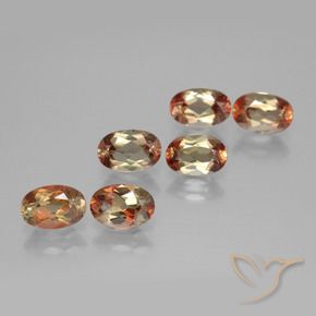 Gemme di Andalusite Multicolore naturale da 2.90 ct, Ovale, VS