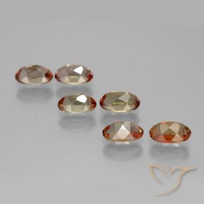 Gemme di Andalusite Multicolore naturale da 2.90 ct, Ovale, VS
