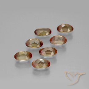 Gemme di Andalusite Multicolore naturale da 3.46 ct, Ovale, VS