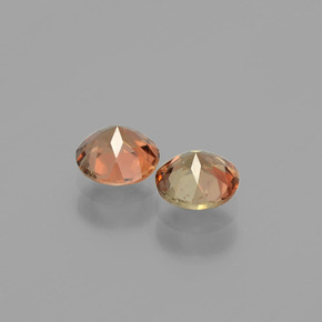 Gemme di Andalusite Multicolore naturale da  ct, Taglio rotondo, VS