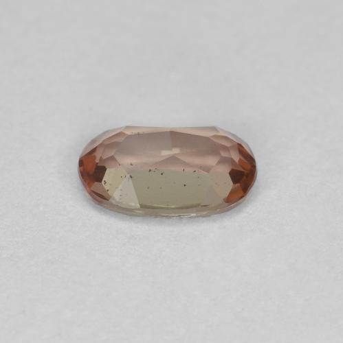 Andalusite naturale multicolore da 0,42 ct, taglio ovale, VS