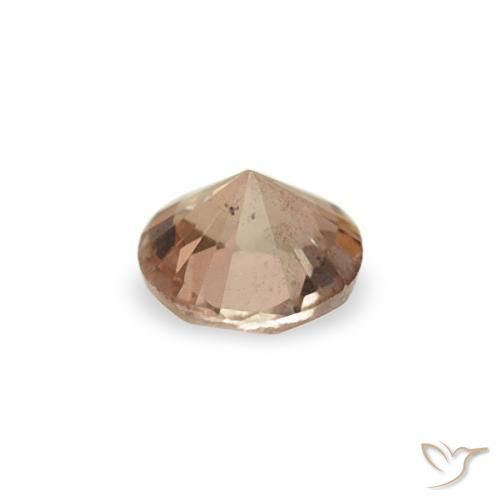 Gemme di Andalusite Marrone caldo naturale da 3.52 ct, Rotondo, VS