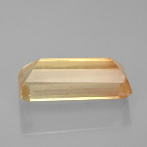 Andesina labradorite naturale giallo da 3,90 ct, baguette, VS