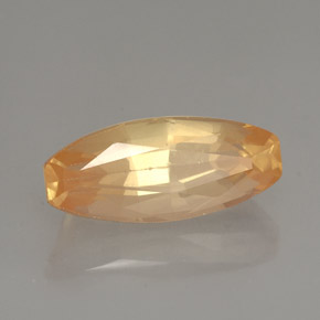 Andesina labradorite naturale giallo da 3,04 ct, forma fantasia, VVS