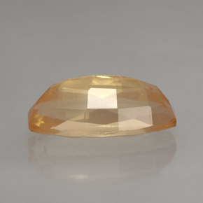 Andesina labradorite naturale giallo da 3,04 ct, forma fantasia, VVS