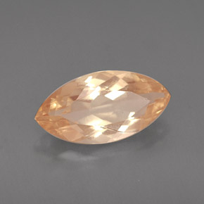 Andesina labradorite naturale arancione da 1,60 ct, marchesa, VS