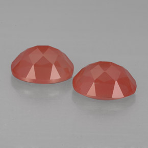Andesina labradorite naturale rosso da  ct, taglio ovale, VS