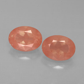 Andesina labradorite naturale rosso da  ct, taglio ovale, VS