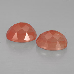 Gemme di Andesina Labradorite Miele rosso naturale da  ct, Taglio ovale, VS