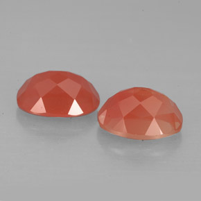 Andesina labradorite naturale rosso da  ct, taglio ovale, VS
