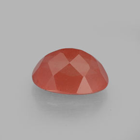 Andesina labradorite naturale rosso da 1,40 ct, taglio ovale, VS