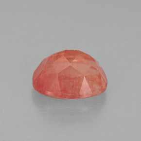Andesina labradorite naturale rosso da 1,50 ct, taglio ovale, VS