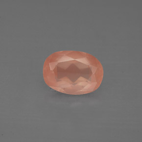 Andesina labradorite naturale rosso da 0,97 ct, taglio ovale, VS