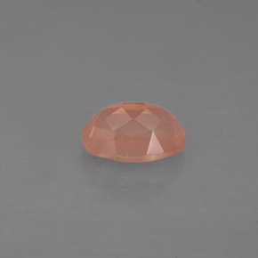 Andesina labradorite naturale rosso da 0,97 ct, taglio ovale, VS