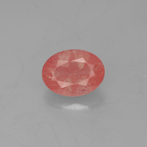 Andesina labradorite naturale rosso da 1,13 ct, trasparente, trasparente/traslucido