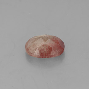 Andesina labradorite naturale rosso da 1,36 ct, trasparente, trasparente/traslucido