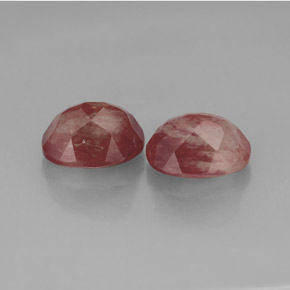 Andesina labradorite naturale rosso da  ct, trasparente, trasparente/traslucido