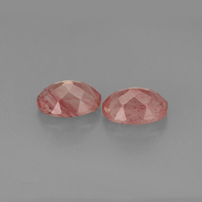 Gemme di Andesina Labradorite Miele rosso naturale da  ct, Trasparente, Trasparente/Traslucido