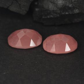 Gemme di Andesina Labradorite Arancio rossastro pallido naturale da 1.90 ct, Taglio ovale, VVS-VS