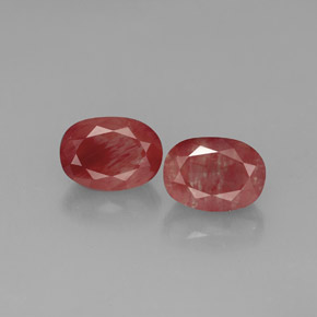 Andesina labradorite naturale rosso da  ct, trasparente, trasparente/traslucido