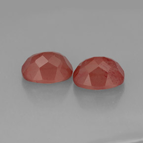 Gemme di Andesina Labradorite Miele rosso naturale da  ct, Trasparente, Trasparente/Traslucido
