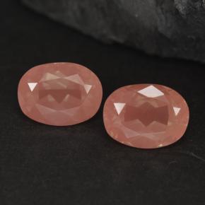 Andesina labradorite naturale rosso da 3,02 ct, taglio ovale, VVS-VS
